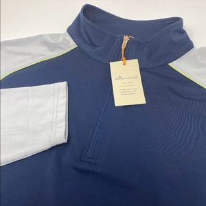 Peter Millar Crown Sport Perf. 1/4 Zip Pullover